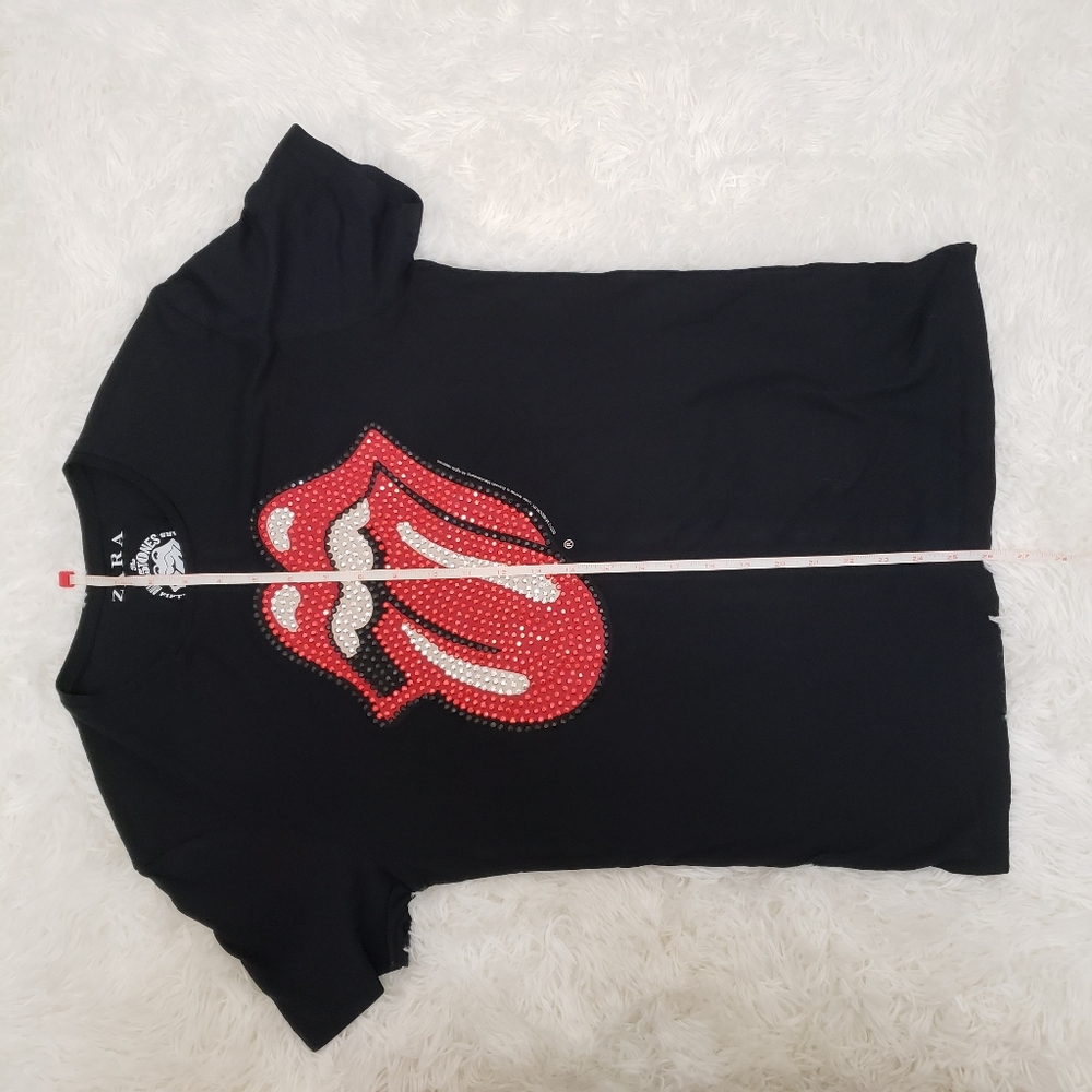 Zara Rolling Stones T-Shirt - Picture 9 of 10
